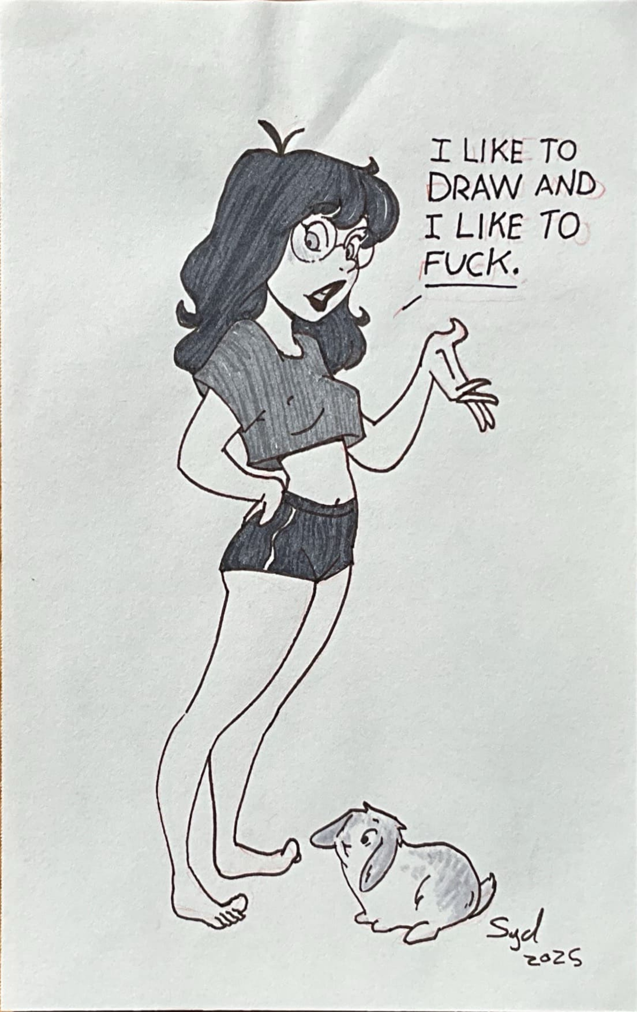 I Like To Draw Manifesto by Syd Stroud