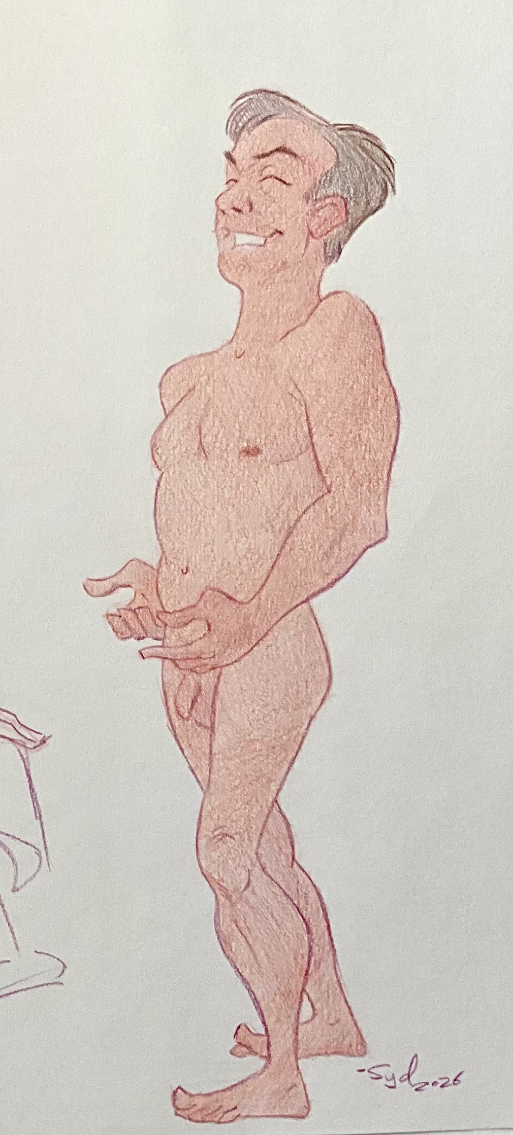 Bobby — Standing, Big Grin by Syd Stroud